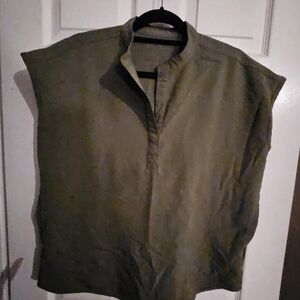 Figs Olive Green Scrub set Women's Top And Pant